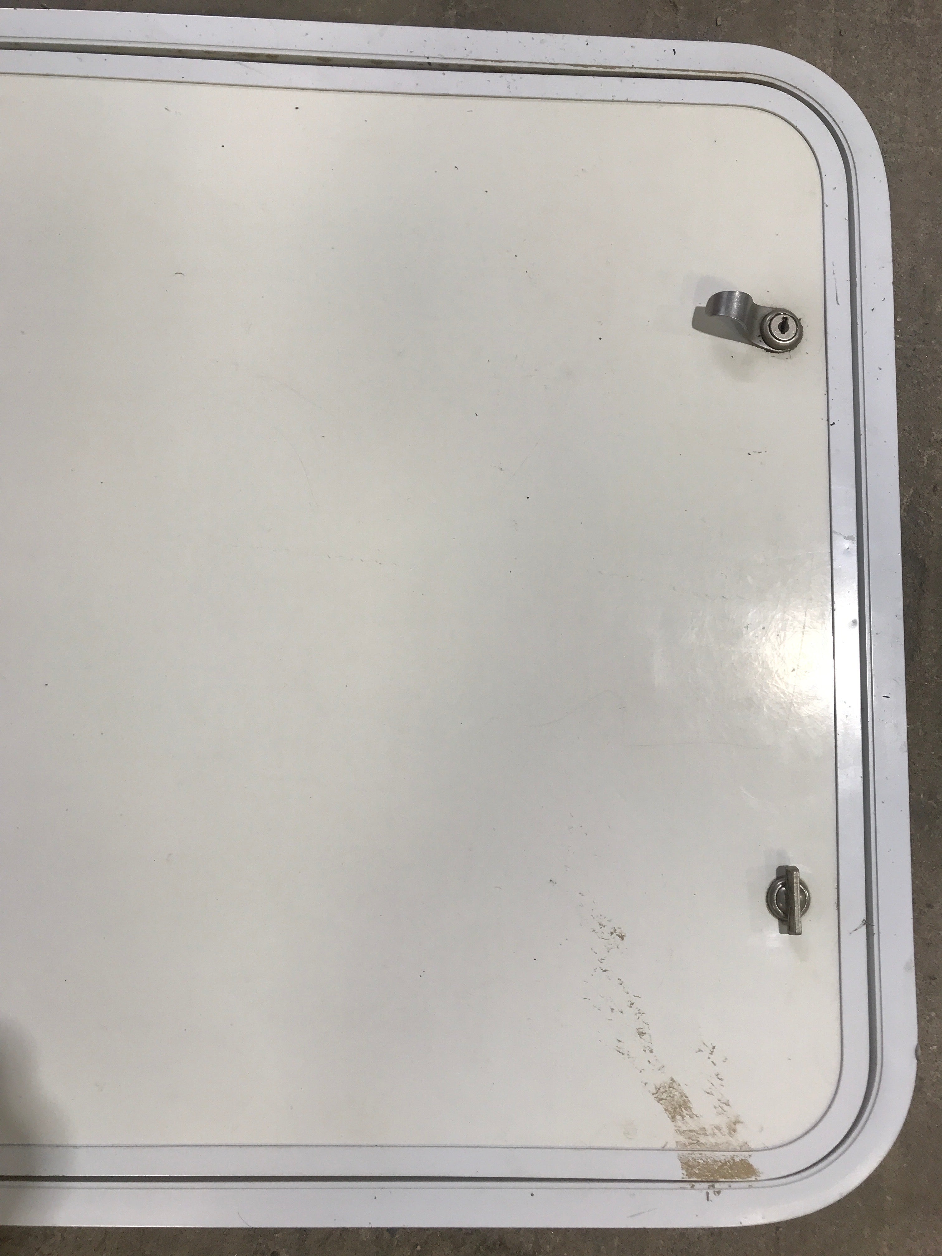 Used Radius Cornered Cargo Door 29 1/2" x 23 7/8" x 3/4" D