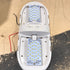 Used Light Fixture *DOUBLE* Off- White - Young Farts RV Parts
