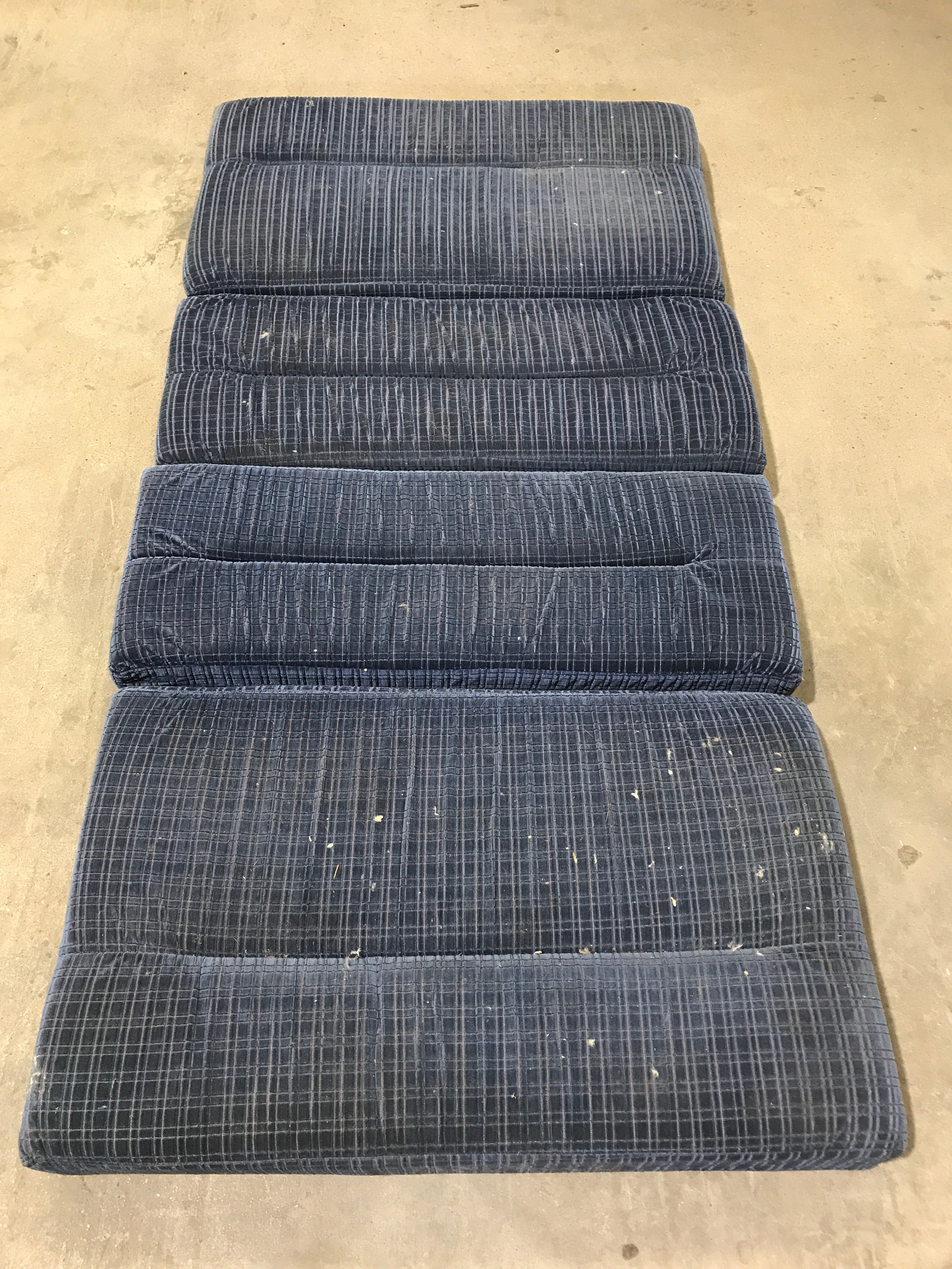 Used Dinette Cushion Set- 4 piece 2 @ 37" X 23" X 4" D, 2 @ 37" X 15" X 4" D