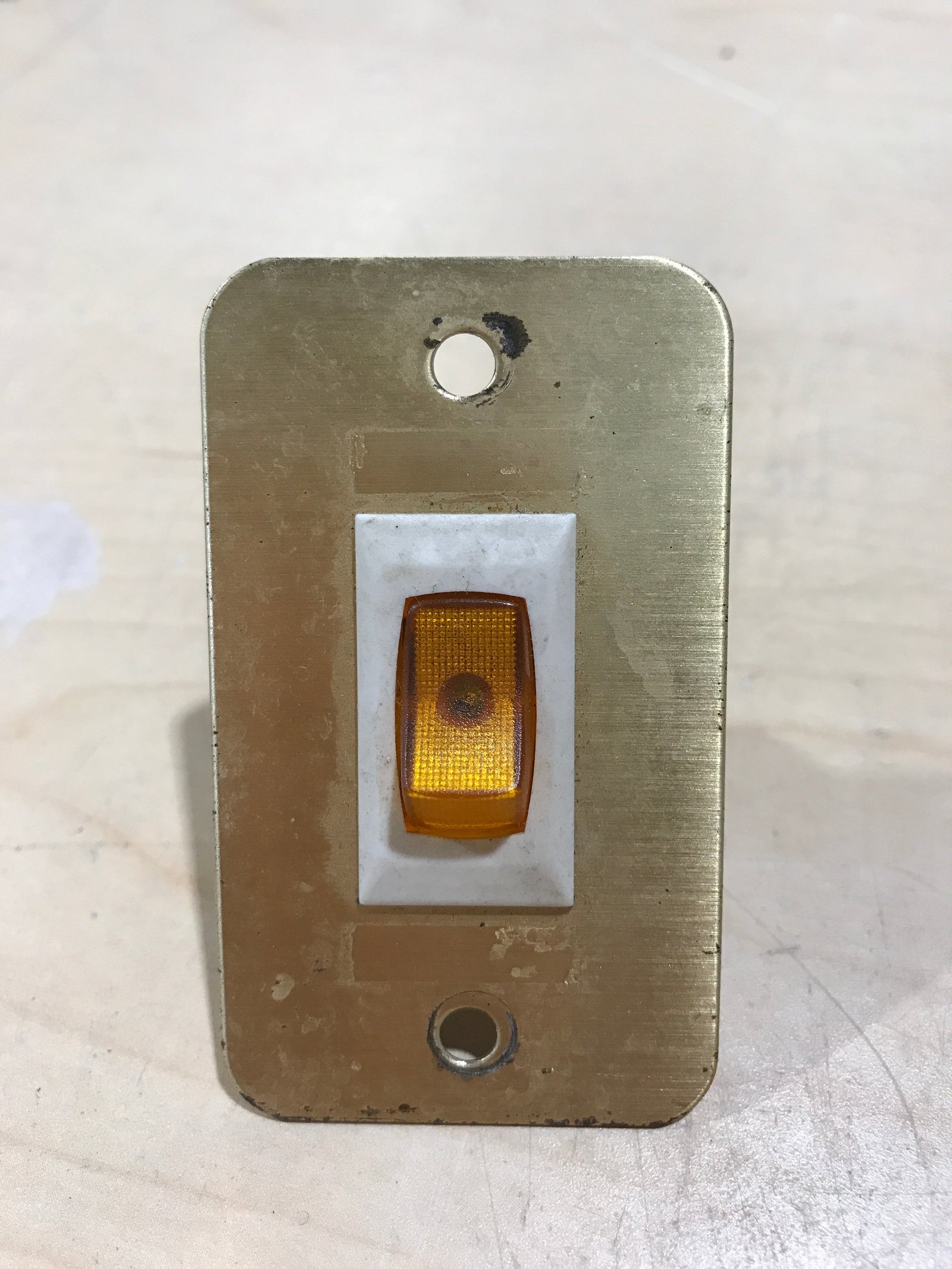Used 12v RV Single Light Indicator Switch