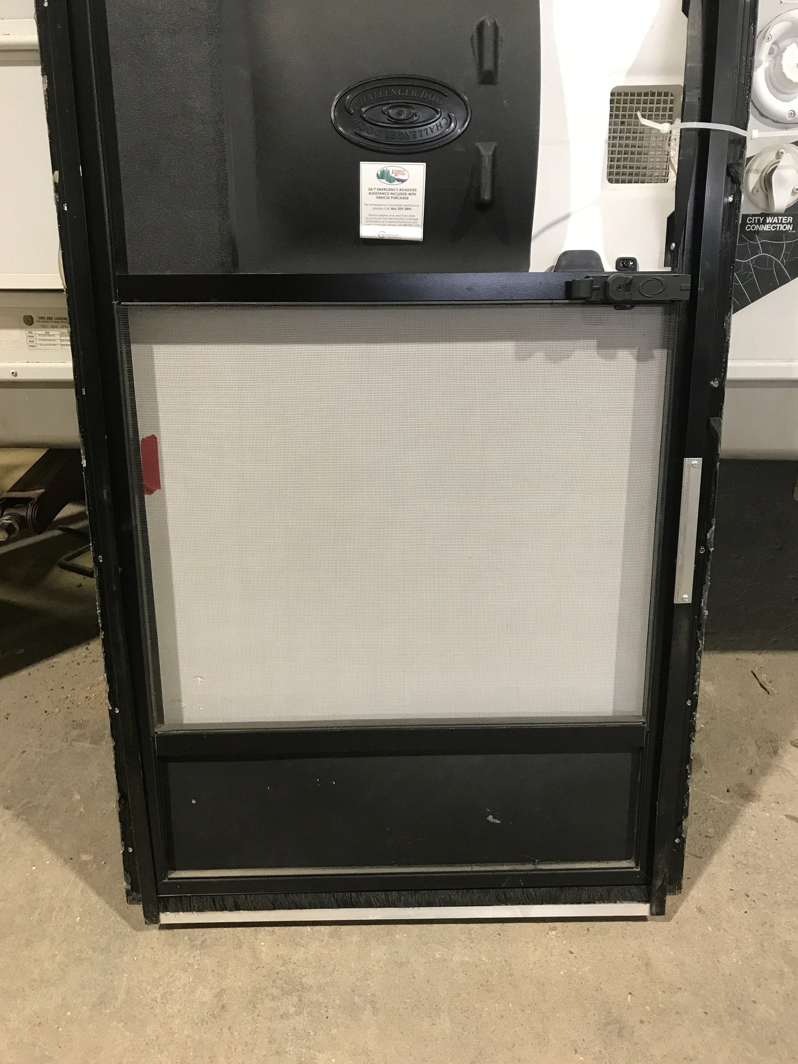 Used RV Radius Entry Door 72