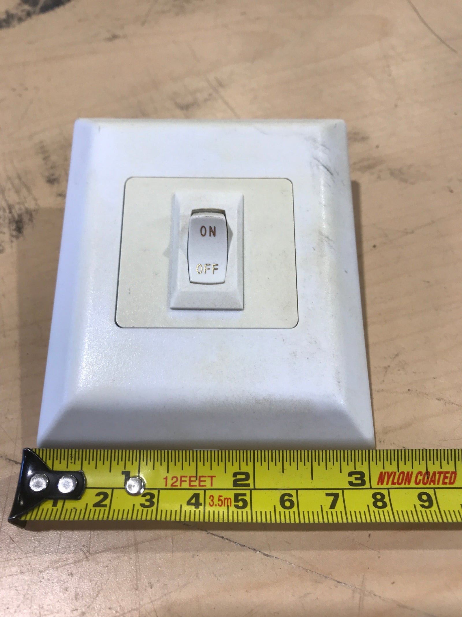 Used 12v RV Single Light Switch