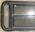 Used Black Radius Opening Window : 35" W x 17 1/4" H x 1 7/8" D