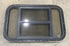 Used Black Radius Opening Window : 30 1/2" W x 18 3/4" H x 1 1/2" D