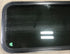 Used Black Radius Non Opening Window : 17 1/2" W x 39 1/2" H x 1 7/8" D