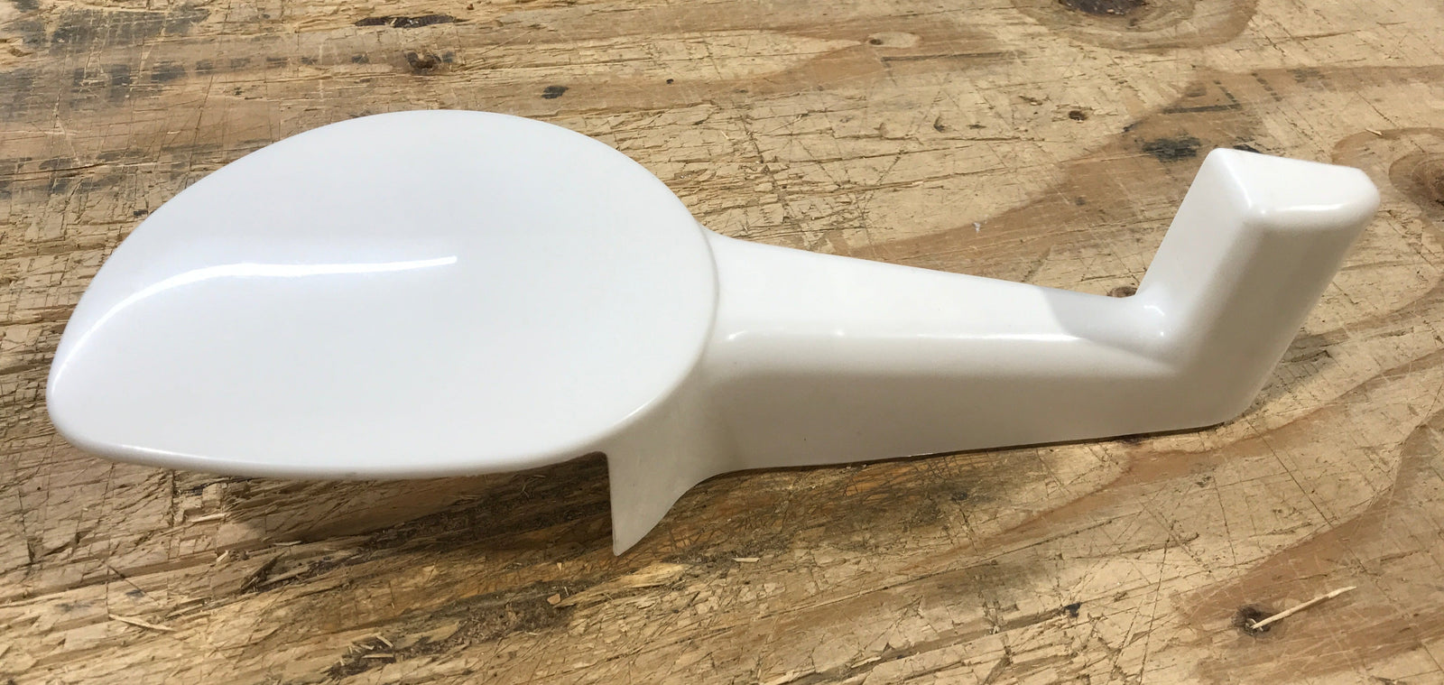 Used Dometic Flush Pedal Cover, White - 385310114