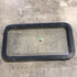 Used Black Radius Emergency Opening Window : 35 1/2" W X 18 1/2" H X 2" D