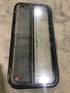 Used Black Radius Opening Window : 41 1/2" W x 19 1/2" H x 2" D - Young Farts RV Parts