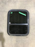 Used Black Radius Opening Window : 17.5" X 21.5" X 1.25"