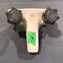 Used 4" Bathroom Faucet, Bone, Smoked Knobs