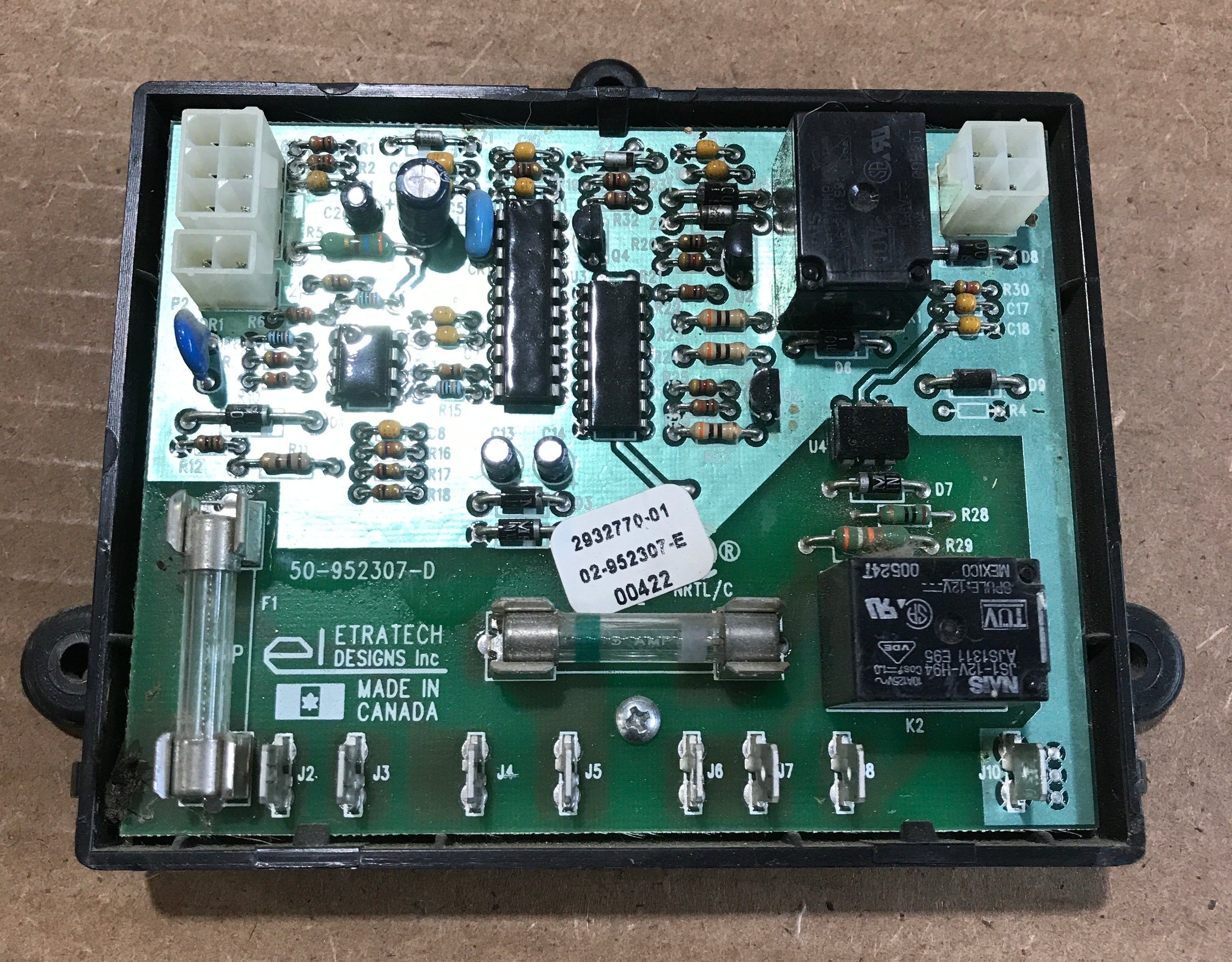 Used Dometic Refrigerator Control Board 2 Way - 2932770.01