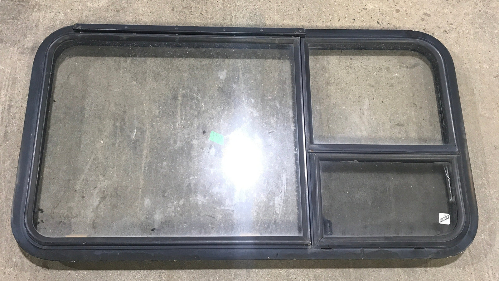 Used Black Radius Emergency Opening Window : 41 1/2