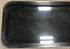 Used Black Radius Non Opening Window : 17 1/2" W x 39 1/2" H x 1 7/8" D