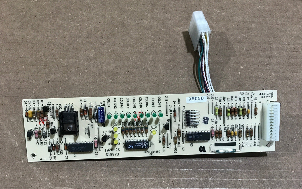 Used Norcold Refrigerator Optical Display Control Board - 618573