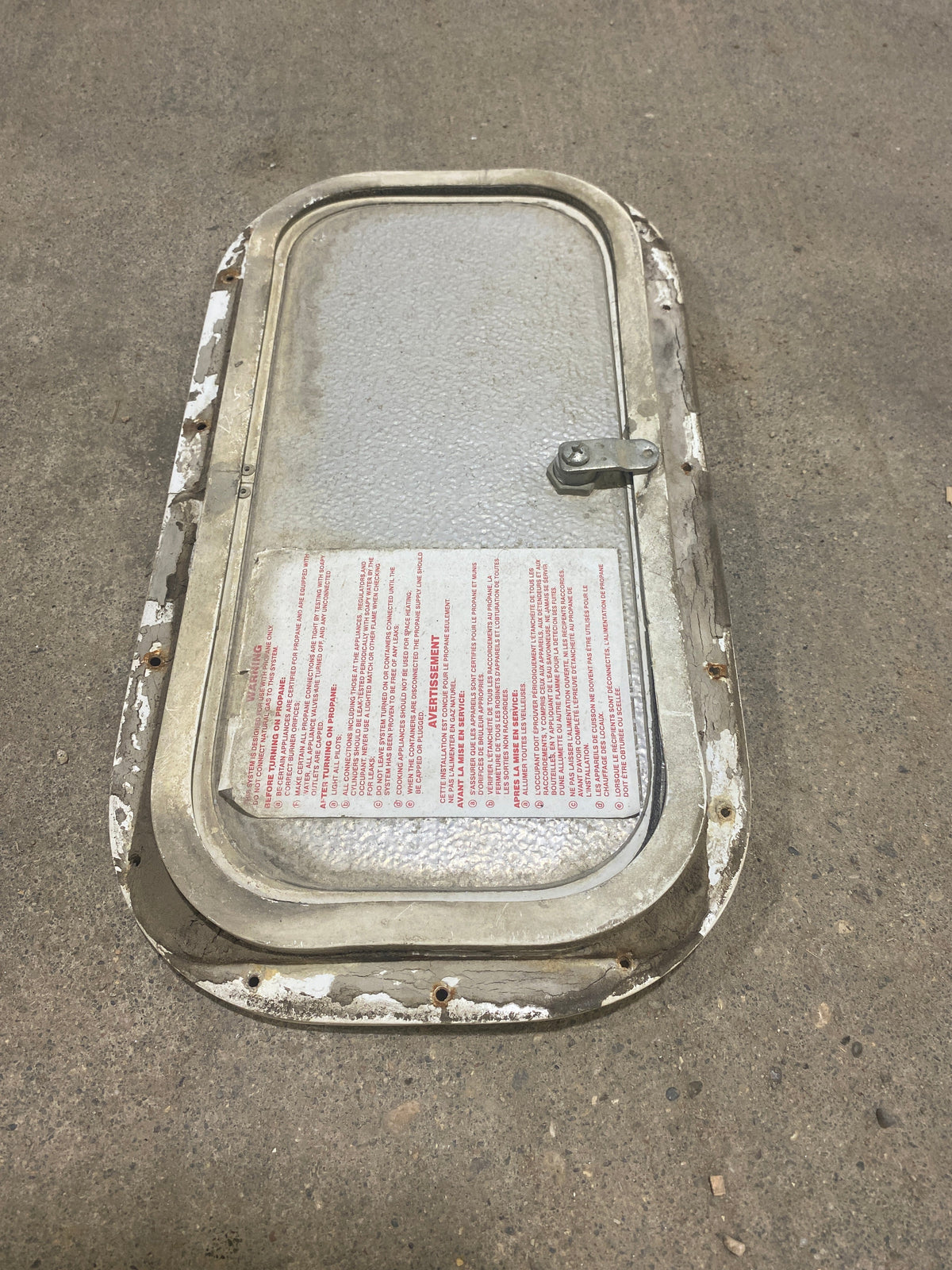 Used Radius Cornered Cargo Door 15 1/2