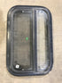 Used Black Radius Opening Window : 23 1/4" W X 14 1/2" H X 2" D