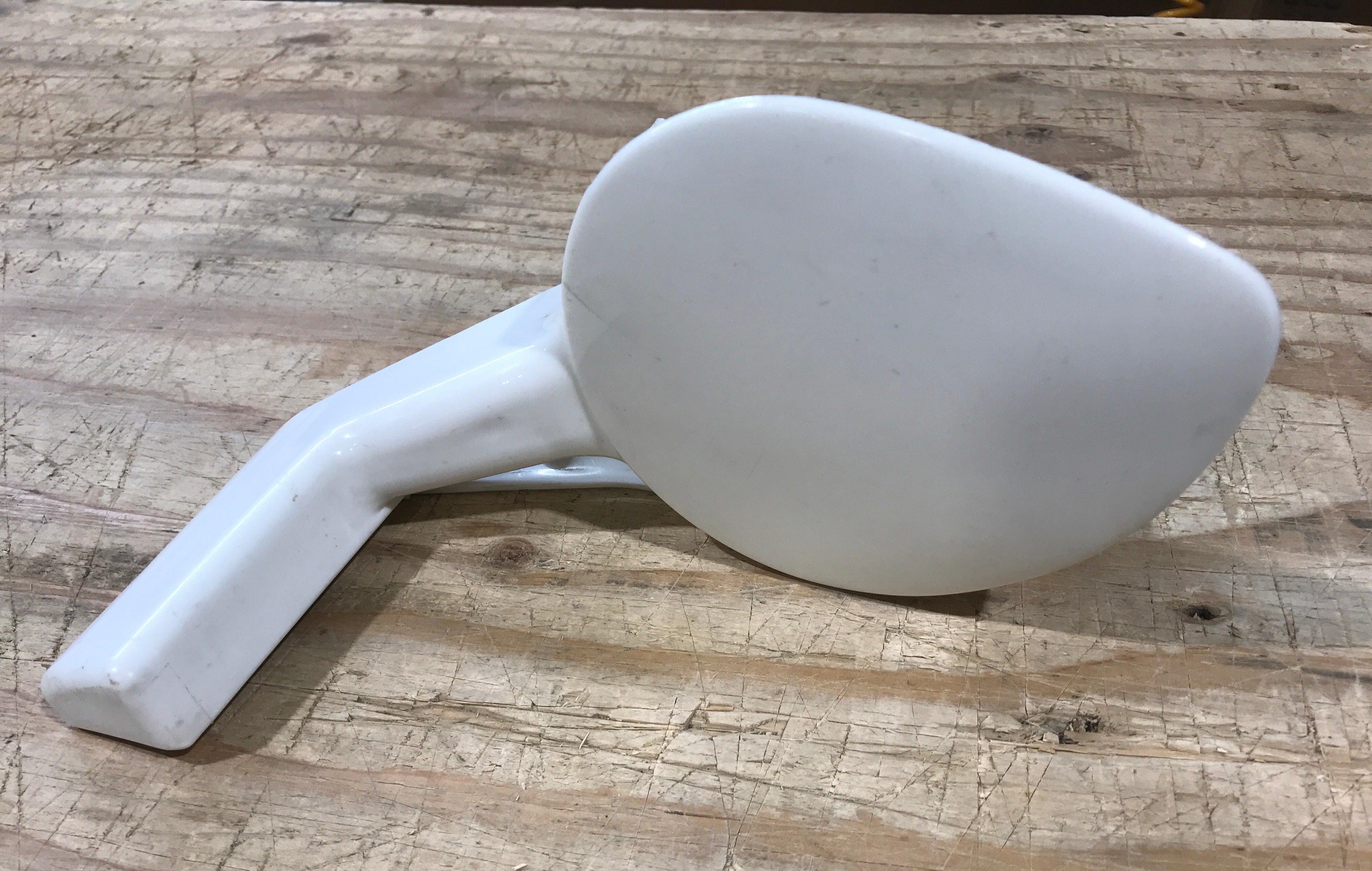 Used Dometic Flush Pedal Cover, White - 385310117