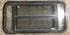 Used Black Radius Opening Window : 35" W x 17 1/4" H x 1 7/8" D