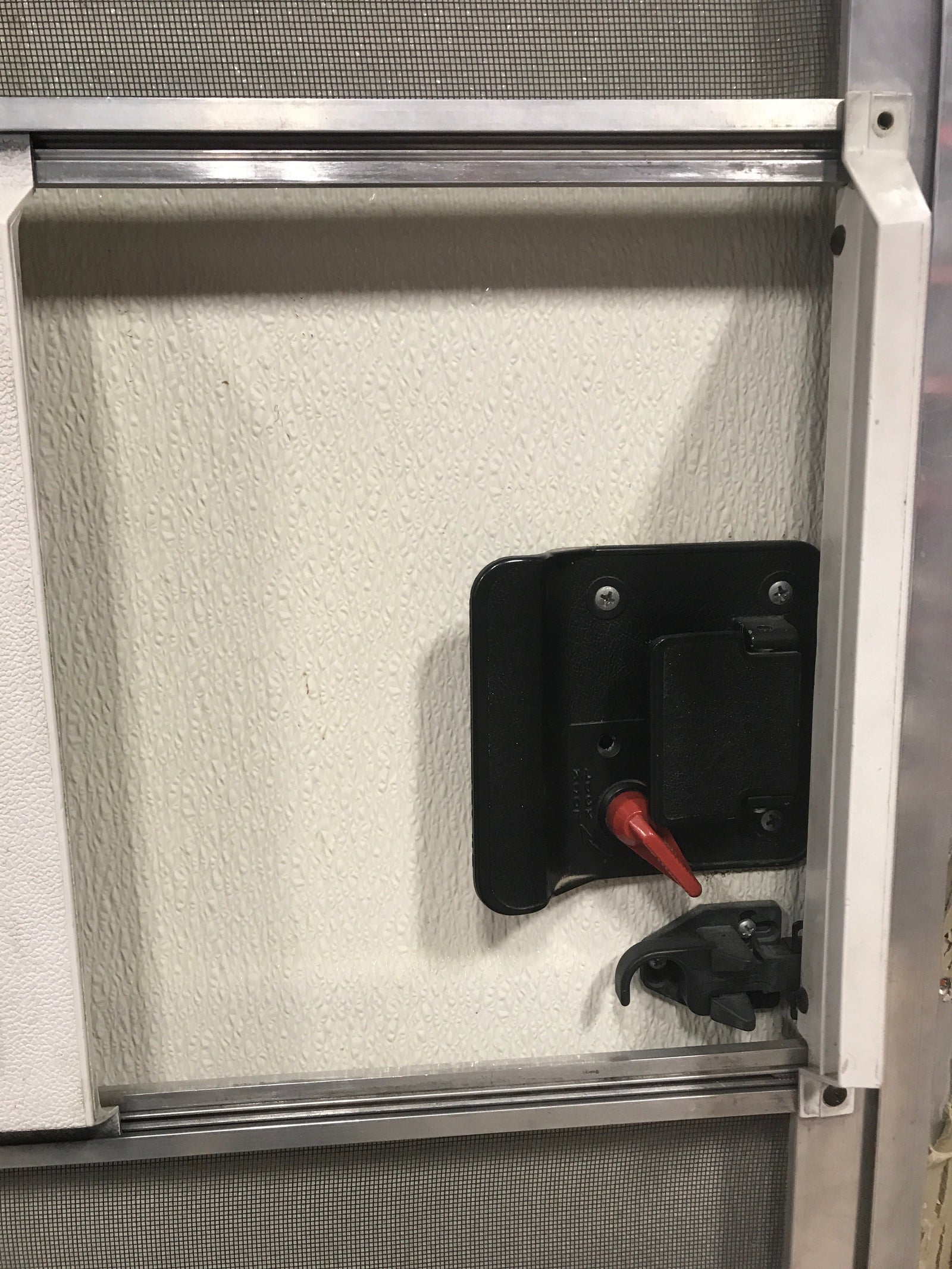 Used RV Square Corner Entry Door 29 1/2