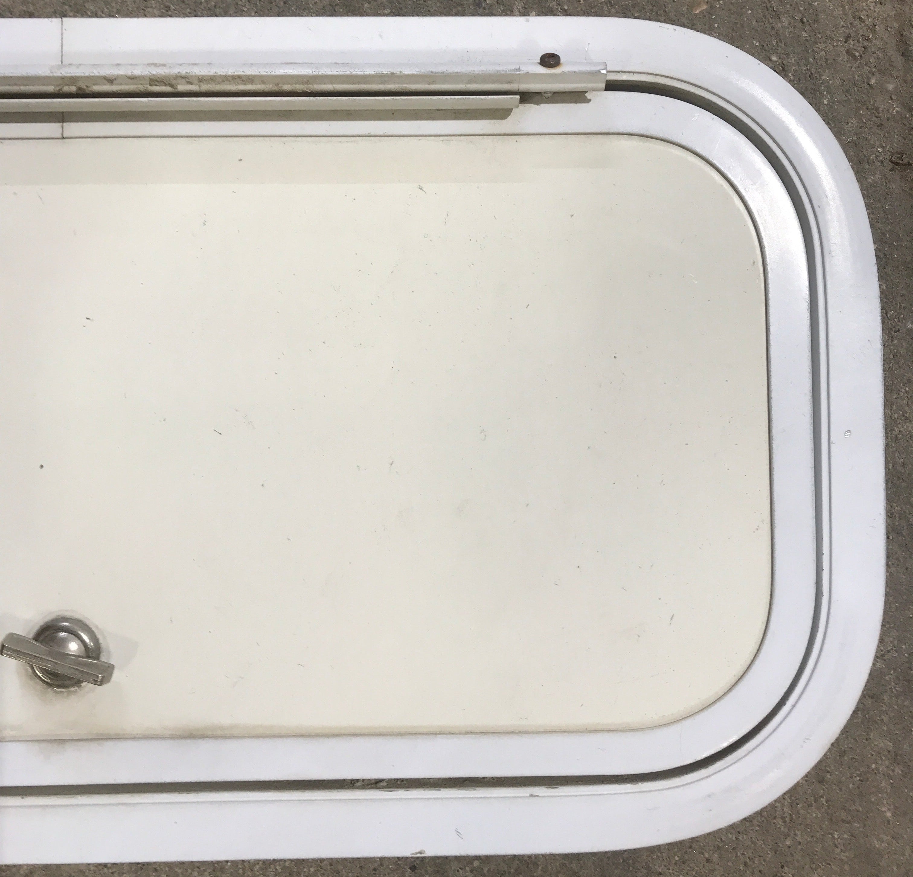 Used Radius Cornered Cargo Door 19 3/4" x 9 1/8" x 1 3/4" D