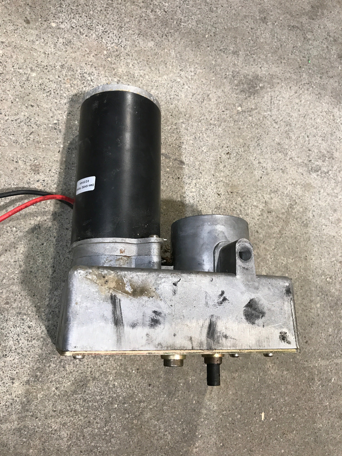 Used LCI Tongue Jack Motor, With Gear Box - 3500LB