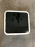 Used White Radius Non Opening Window : 25 1/2" W x 23 1/2" H x 1 3/4" D