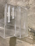 Used G&E Appliance Fridge Bottom Door Bin (CLEAR) - WR71X32547