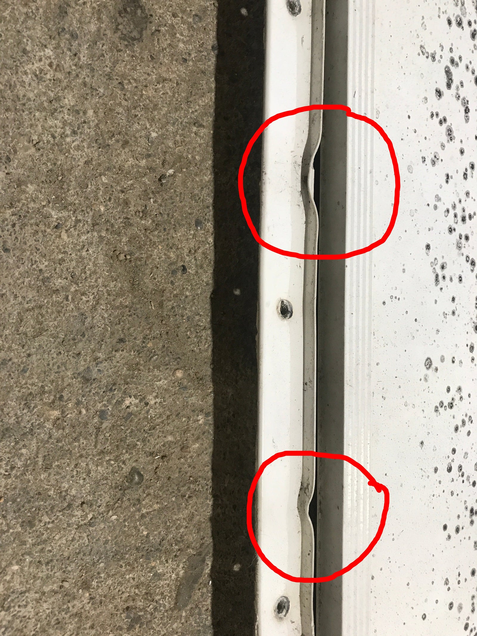 Used Radius Cornered Cargo Door 39 3/4