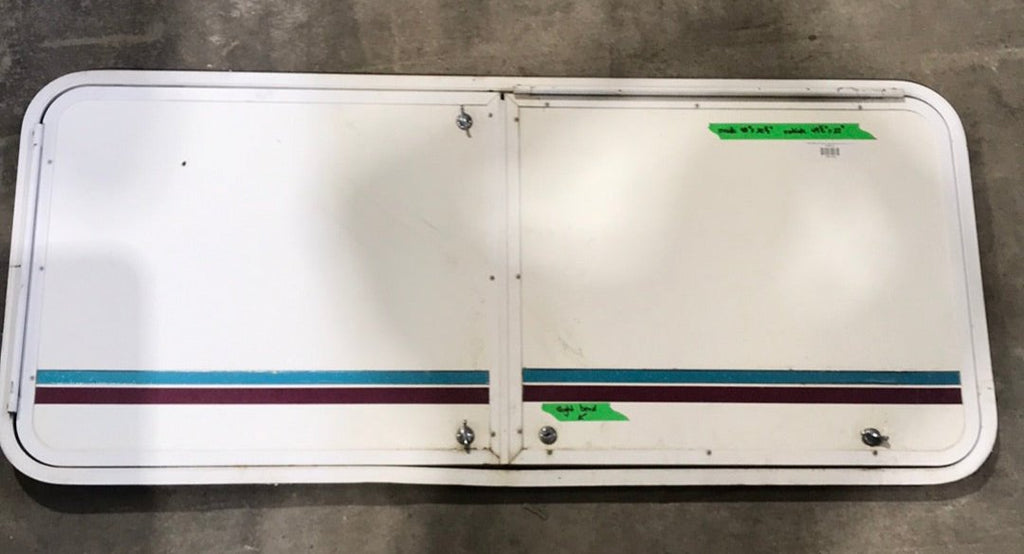 Used Radius Cornered Cargo Door 48" x 20 1/2" X 1" D - Young Farts RV Parts