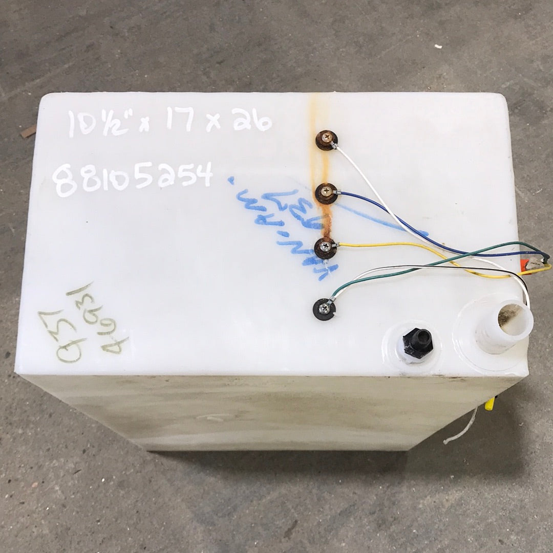 Used Fresh Water Tank 10 1/2” x 17” x 26”