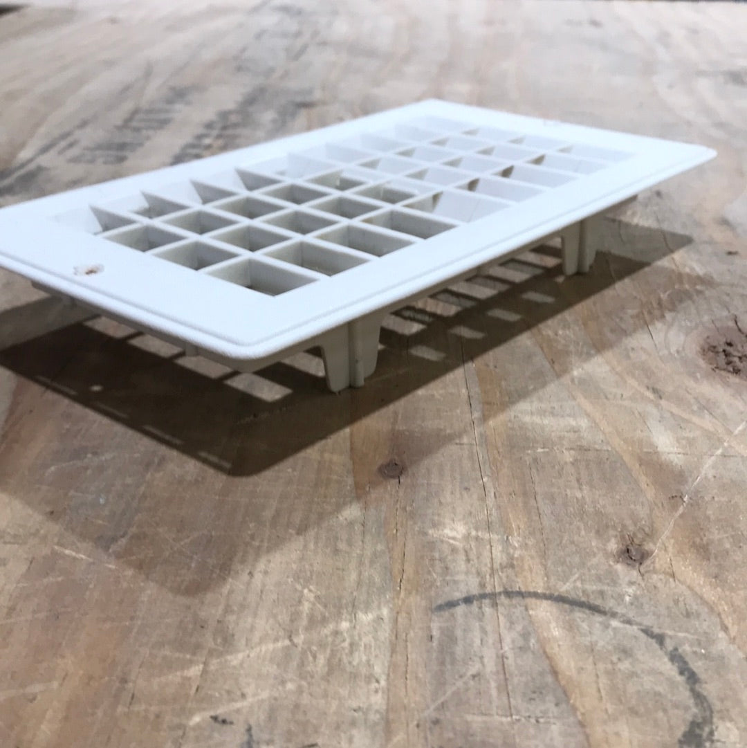 Used Off-White Floor Register