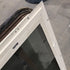 Used Brown Radius Dual Pane-Storm Window : 29 1/4" W x 14 3/4" H x 1 1/2" D - Young Farts RV Parts