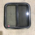 USED Black Radius Opening Window - 19.675 X 19.50 X 1.875