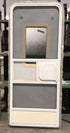 Used Radius Cornered Entry Door 71 1/2" H x 29 1/2" W X 2 1/2" D