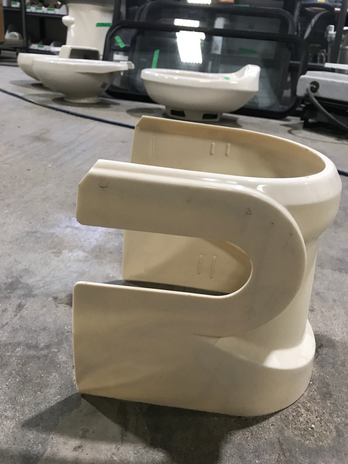 Used Dometic Toilet Pedestal Base Replacement - 385311127