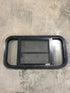 Used Black Radius Opening Window : 29 1/2" W x 14 1/2" H x 2"