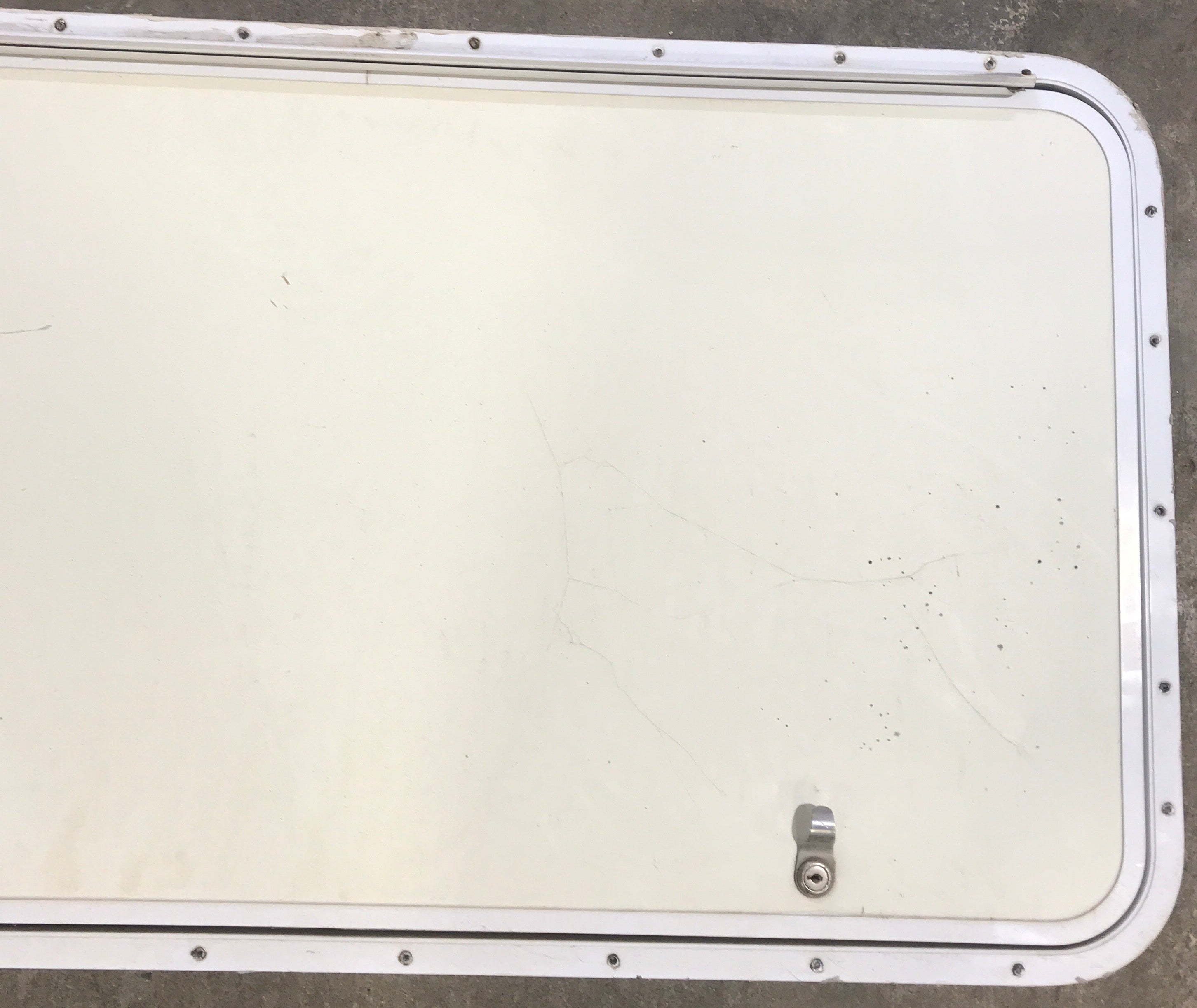 Used Radius Cornered Cargo Door 41 3/4" x  22 3/4" x 1 7/8" D
