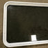 Used White Radius Non Opening Window : 35 3/4" W x 26 1/4" H x 1 7/8" D