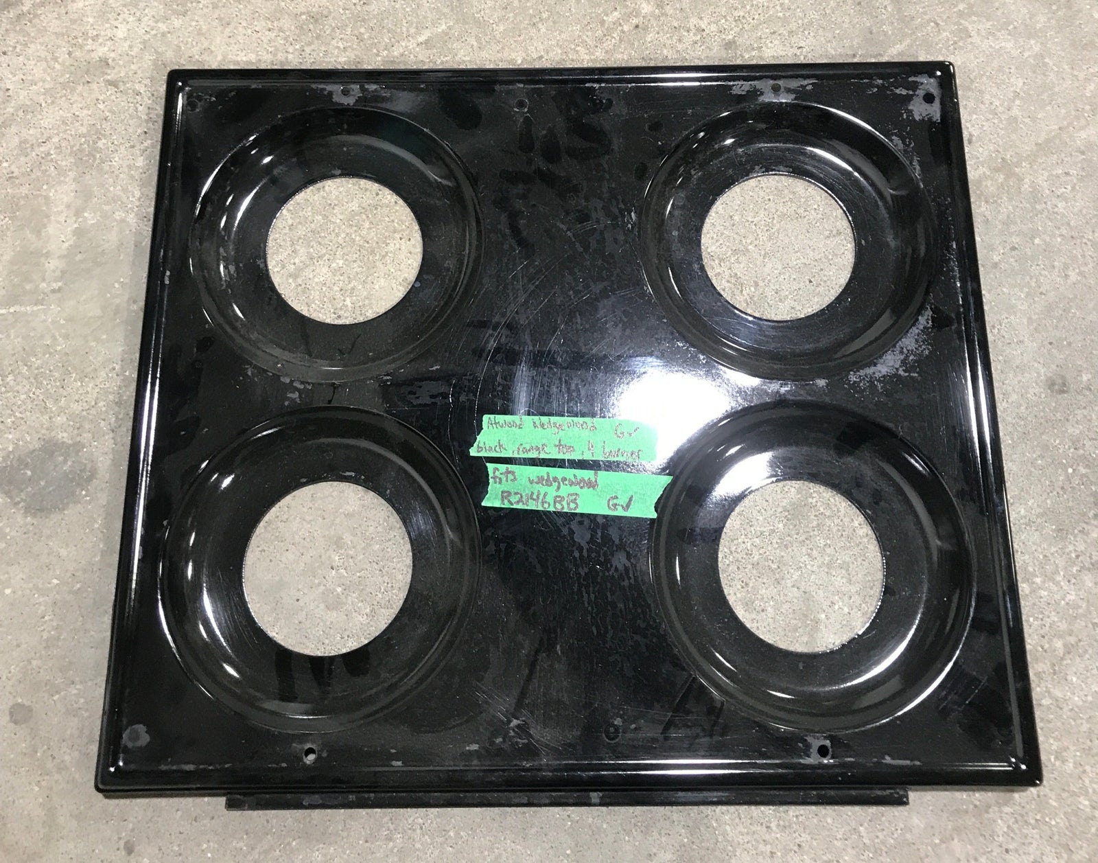 Used Atwood Wedgewood 4-burner Main Top