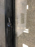Used Black Radius Opening Window : 27 3/4" W x 18" H x 1 3/4"