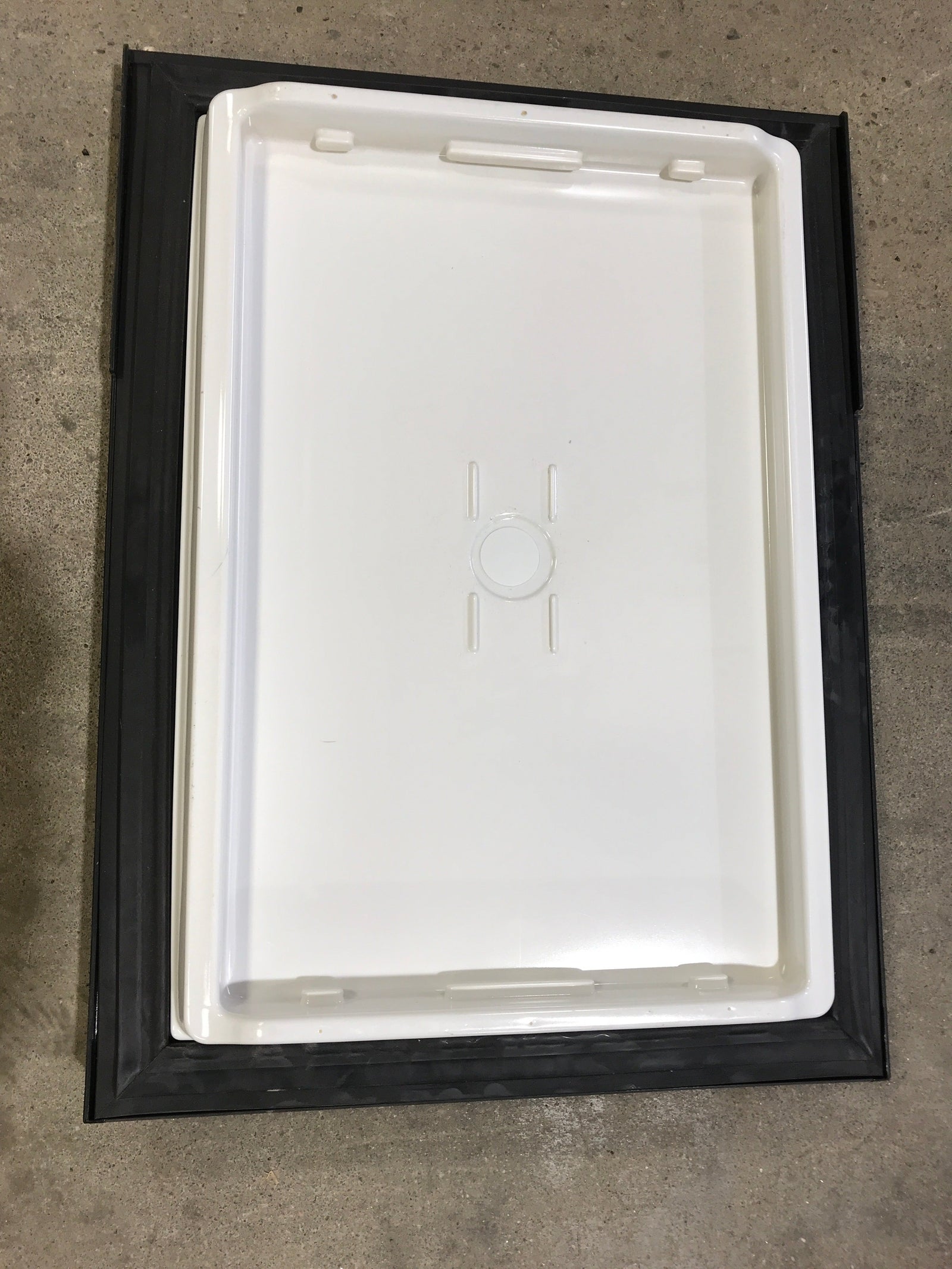 Used Norcold Refrigerator Freezer Door 638530 - 21 7/8