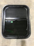 Used Black Radius Opening Window : 21 1/2" W X 17 1/2" H X 1 3/4" D