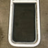 Used White Radius Opening Window : 48" W x 14 3/4" H x 1 7/8" D