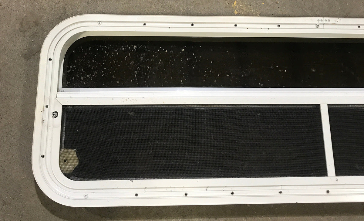 Used White Radius Opening Window : 47 1/2