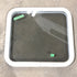 USED White Radius Non Opening Window : 21 1/2" W X 23 1/2" H X 2" D