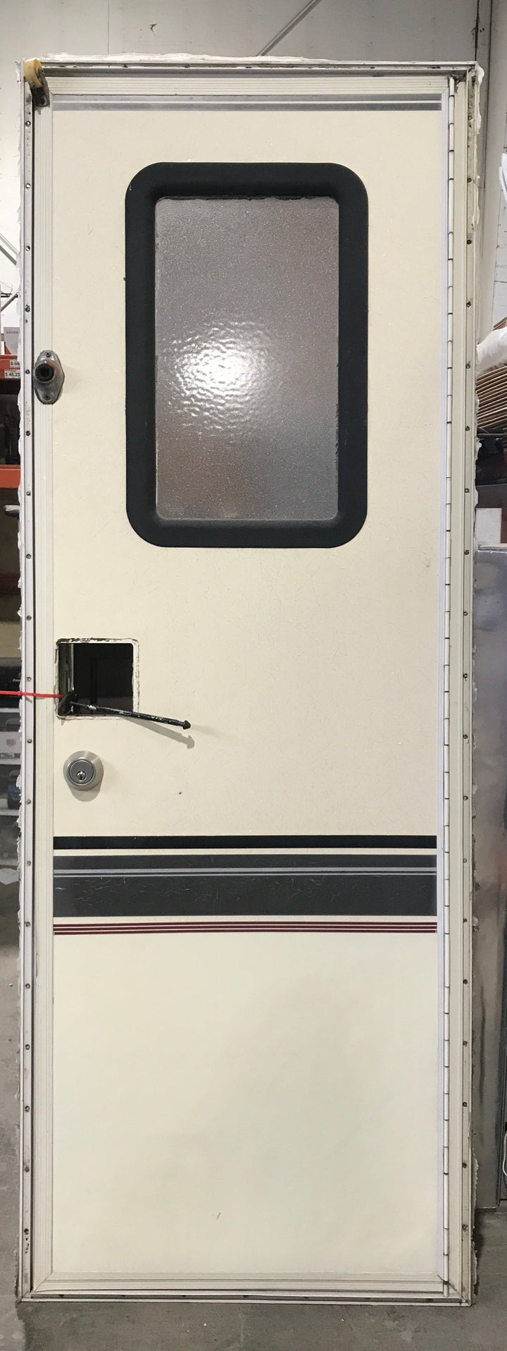 Used RV Square Entry Door 26 1/2" x 77 1/2"