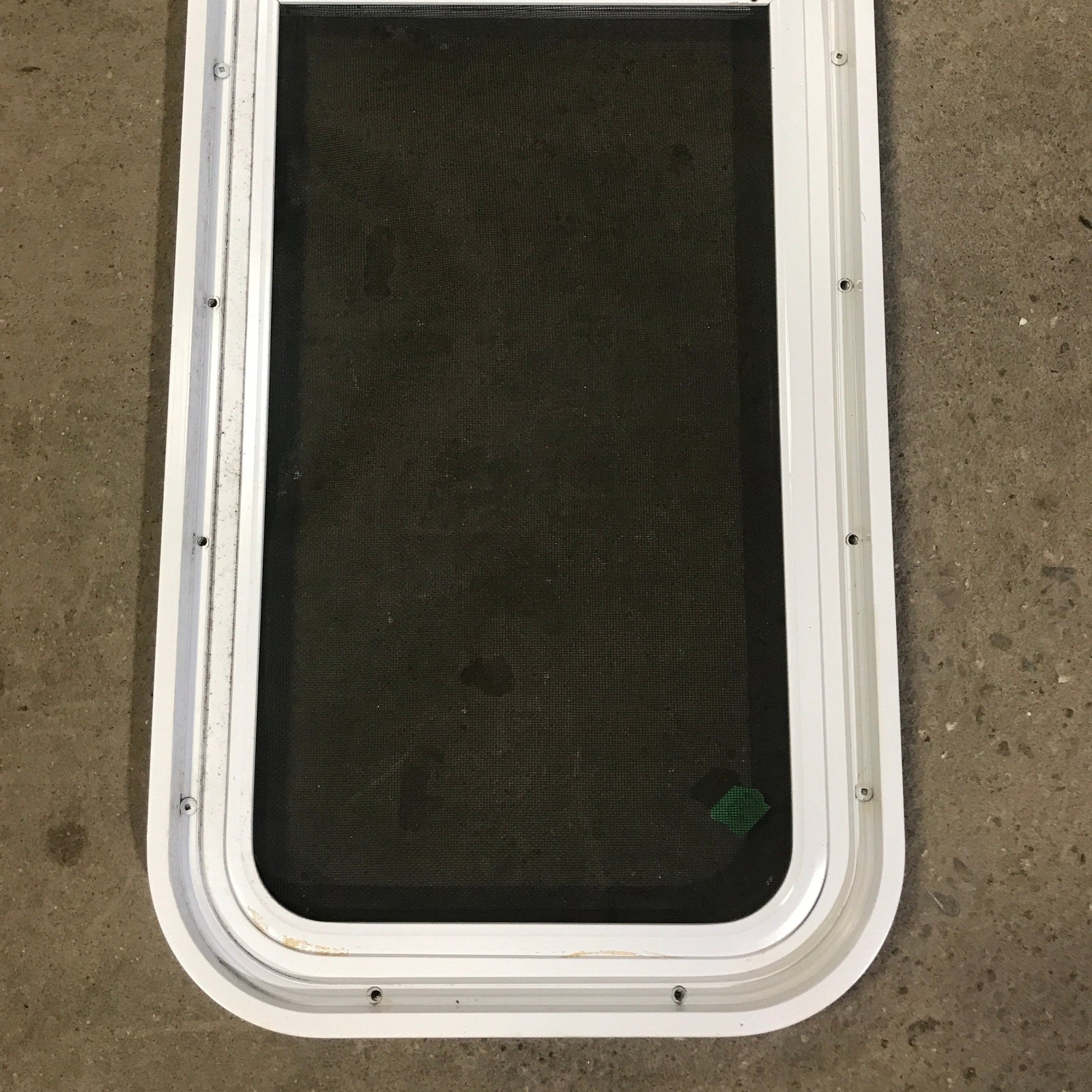 Used White Radius Opening Window : 48
