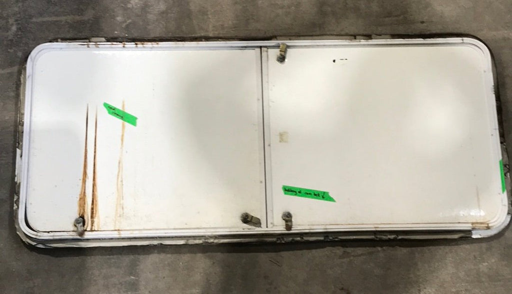 Used Radius Cornered Cargo Door 48" x 20 1/2" X 1" D - Young Farts RV Parts