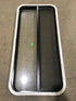 Used Black Radius Opening Window : 41 1/2" W x 19 1/2" H x 2" D - Young Farts RV Parts