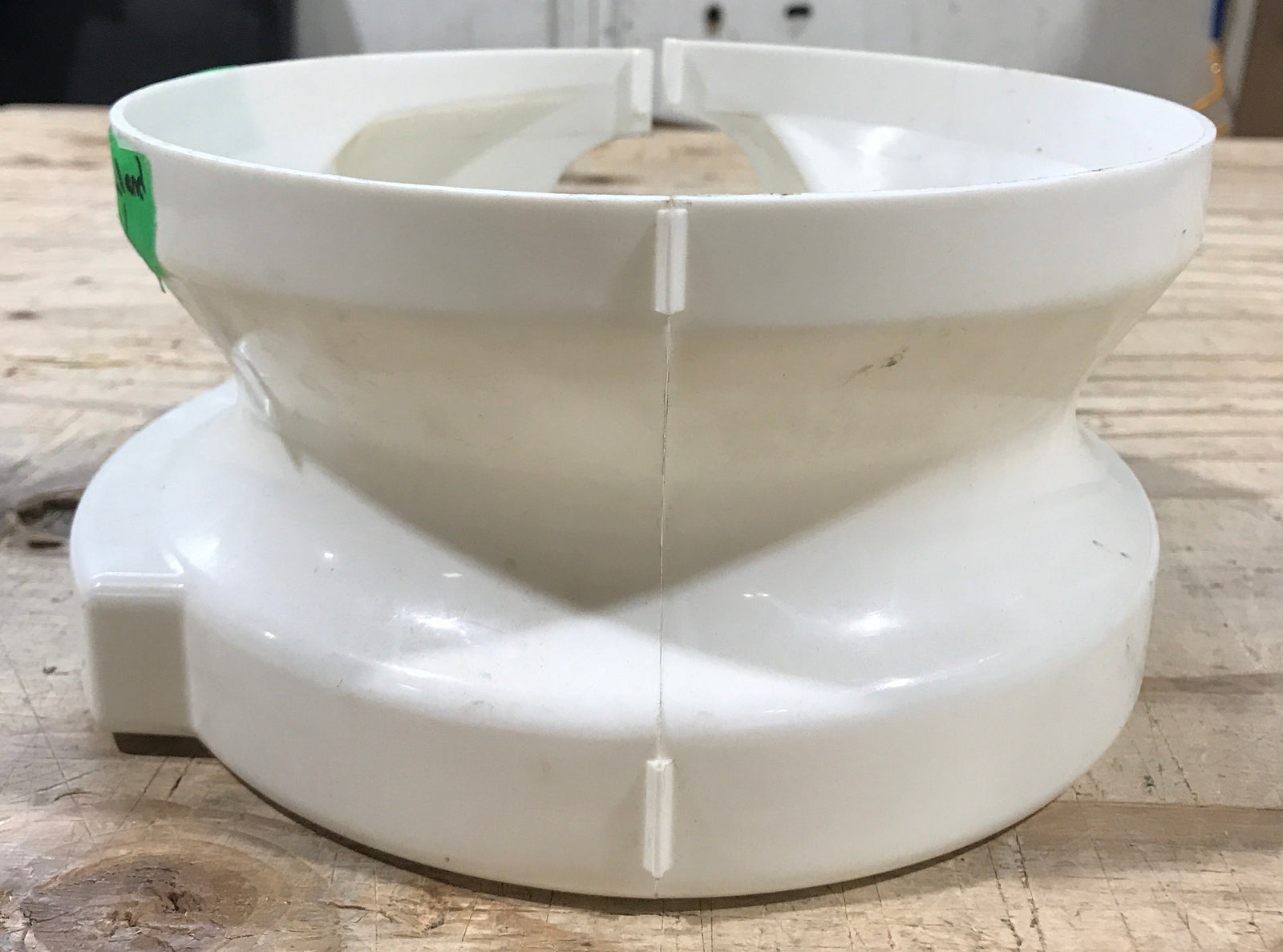 Used Dometic Toilet Base Cover, Short, White - 385310108